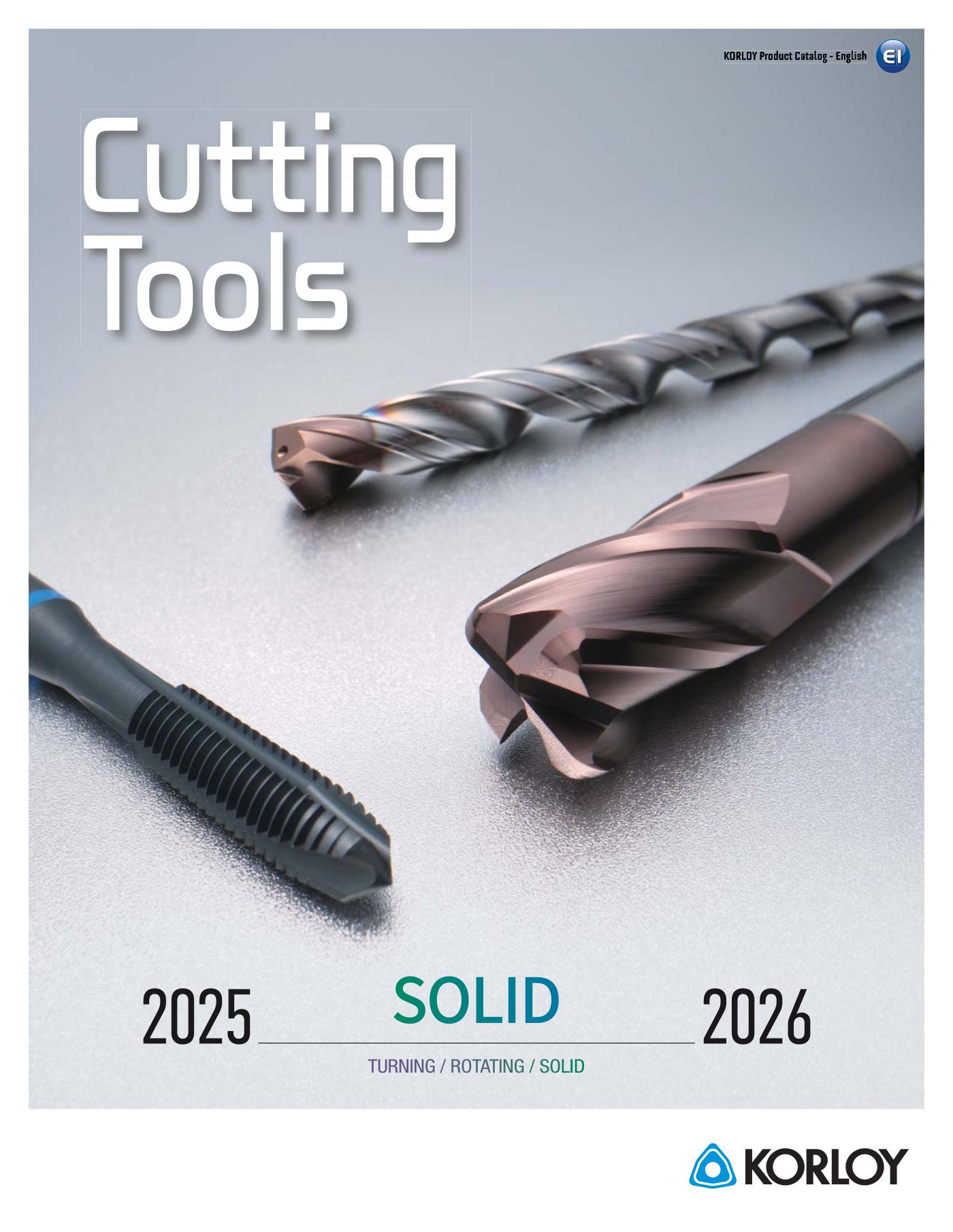 Cutting Tools - Solid 2025-2026 (Inch)